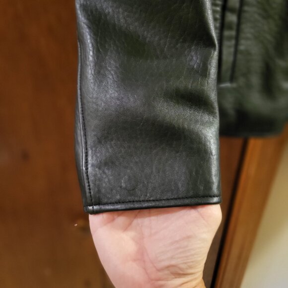 Izod Leather Jacket - Picture 7 of 8